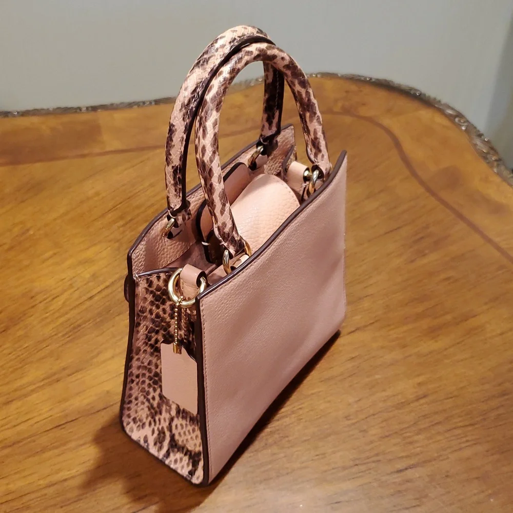 NWOT Coach Mini Pepper satchel
